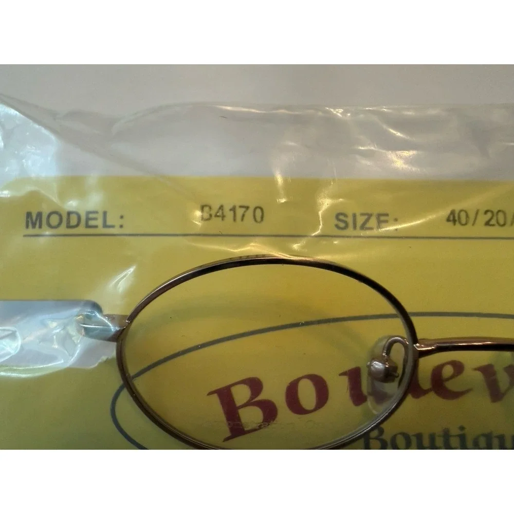 Boulevard Boutique Kids 4170 Light Pink Tone Metal 40-20-130 Eyeglasses Frames